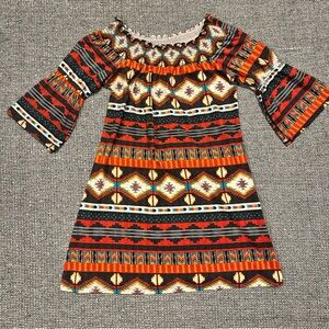 Southwestern Navajo Pattern Dress
